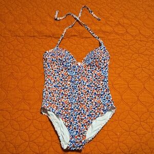 Swim Halter One-Piece Swimsuit
